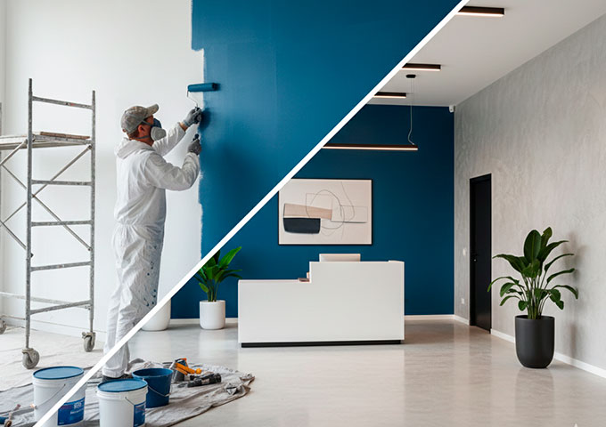 Aplicación de Pintura